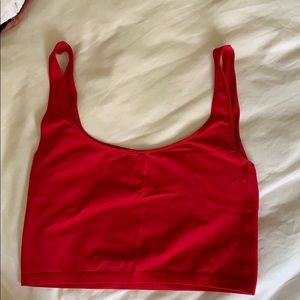 cropped bra/tank